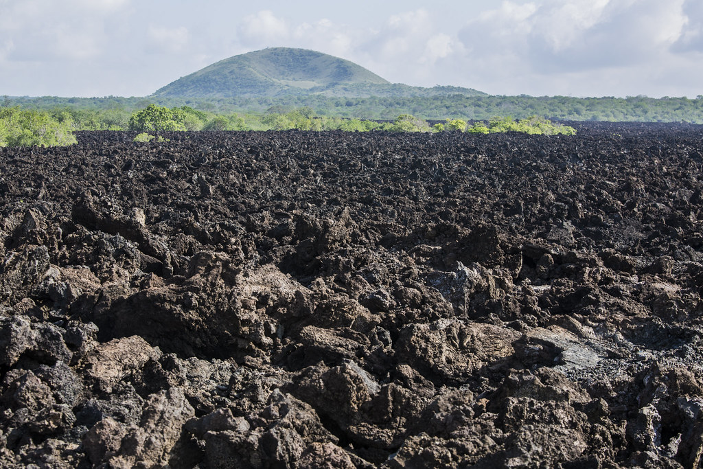 Ancient lava flows